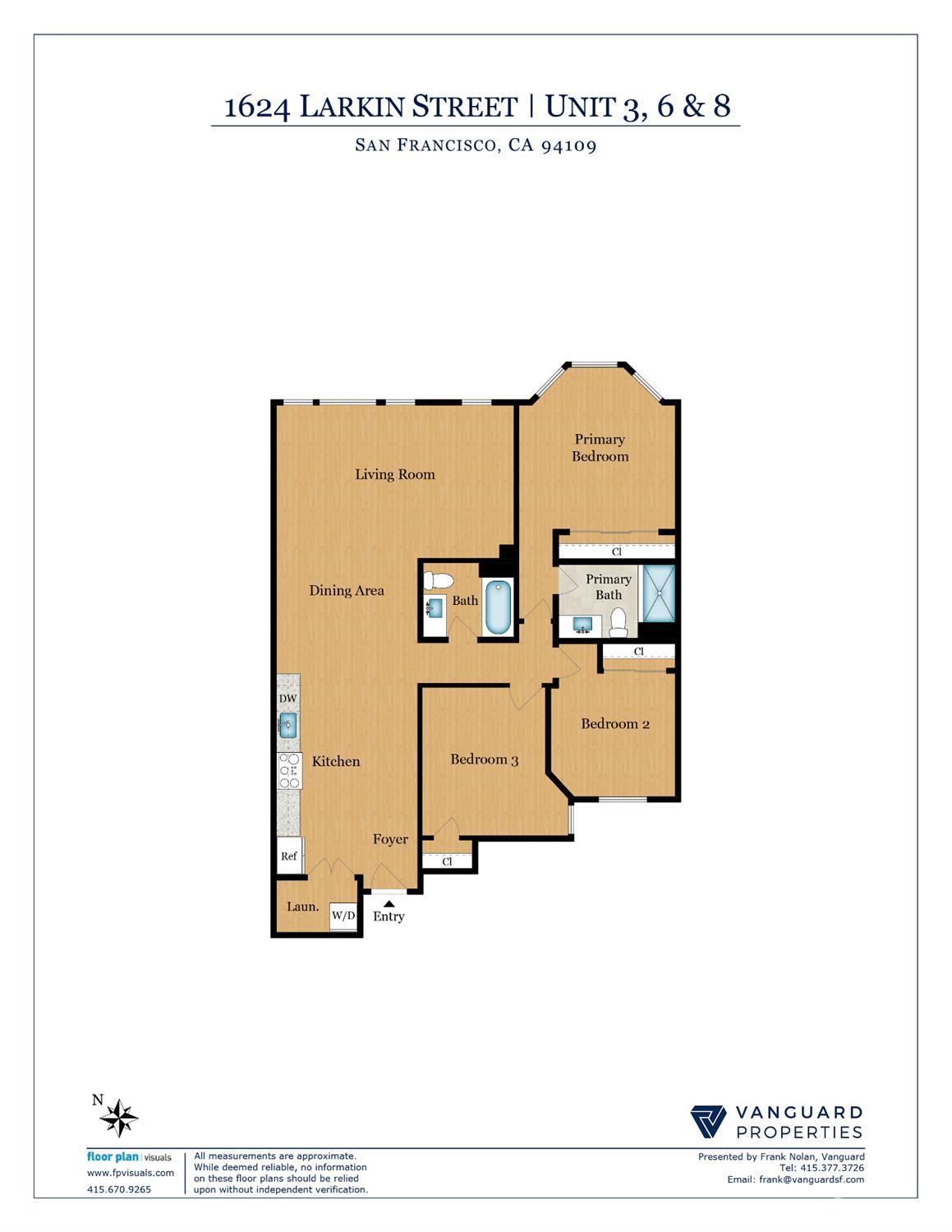 1624 Larkin Street Unit: 6