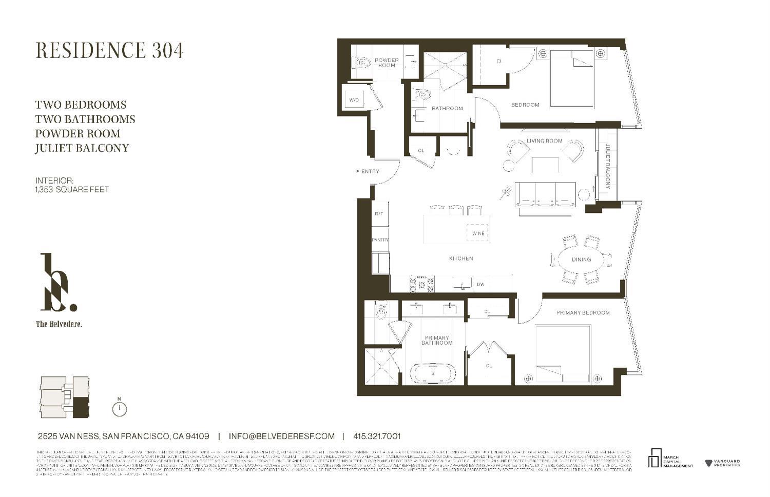 2525 Van Ness Avenue Unit: 304