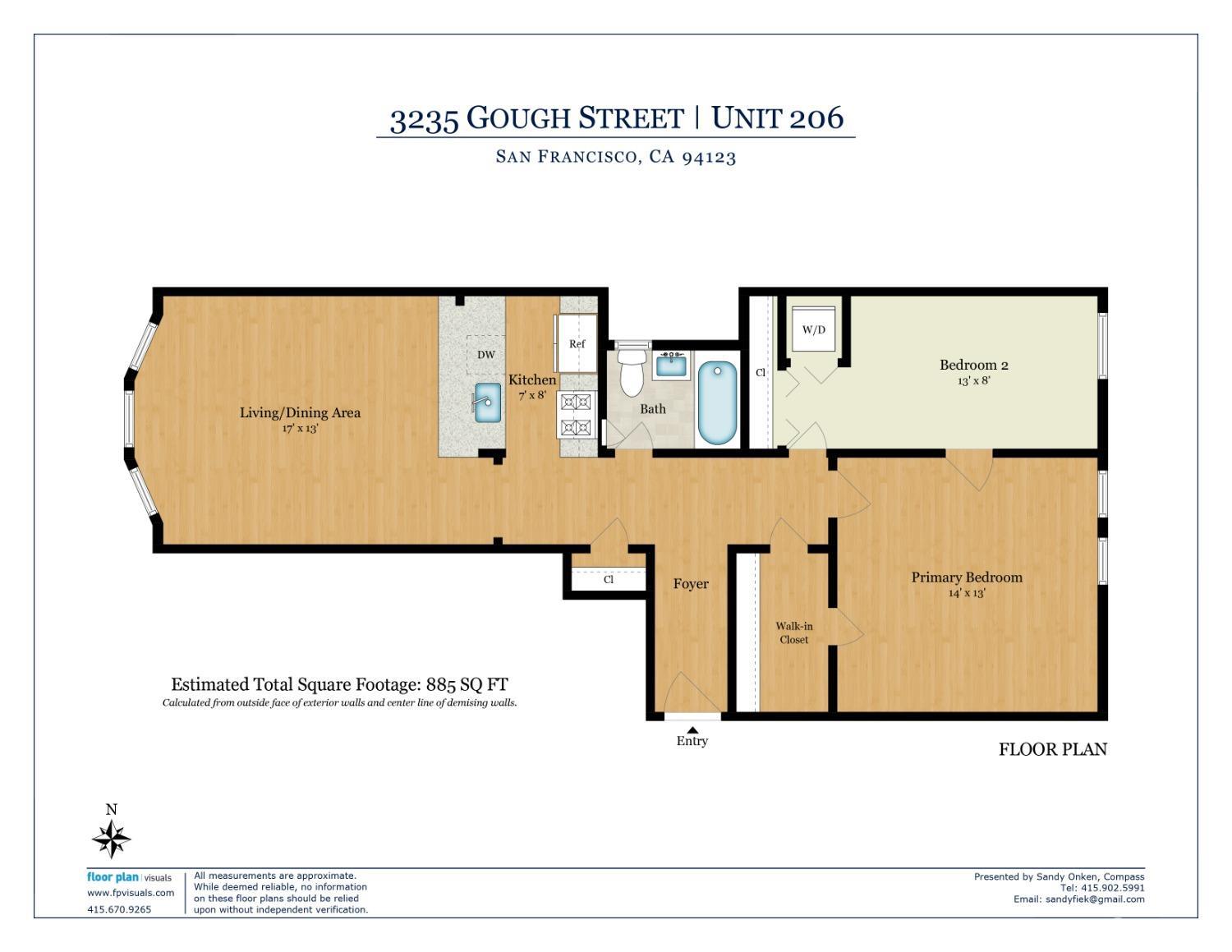3235 Gough Street # 206