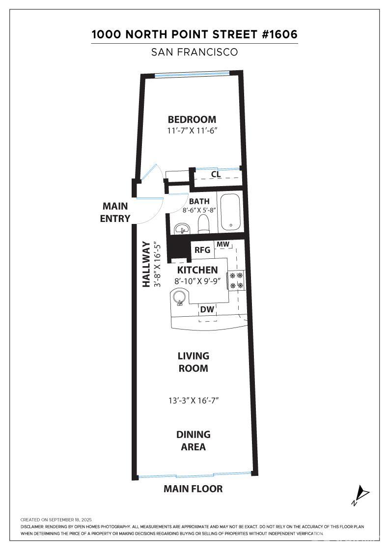 1000 North Point Street # 1606, San Francisco Unit: 1606
