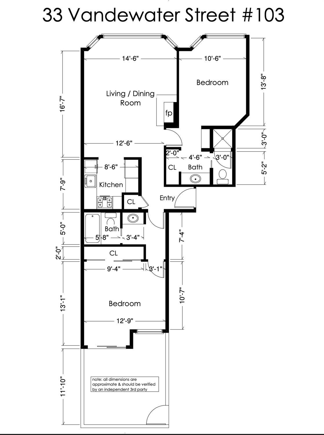 33 Vandewater Street # 103