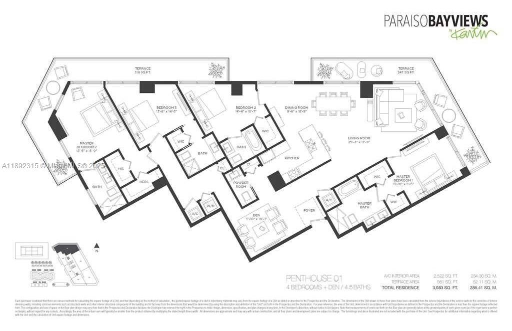 501 NE 31st St Unit: PH4101