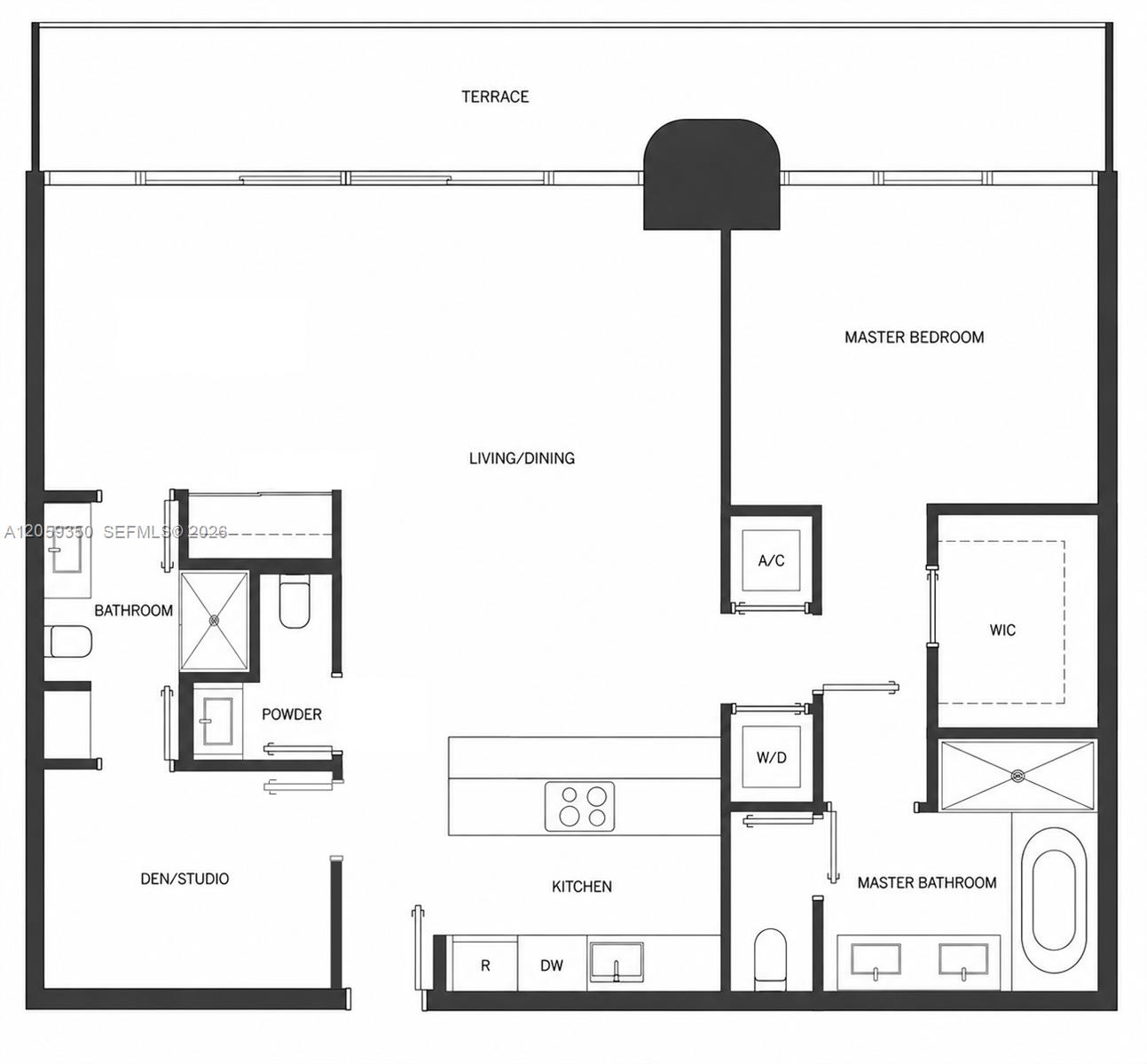 1000 Brickell Unit: PH6106