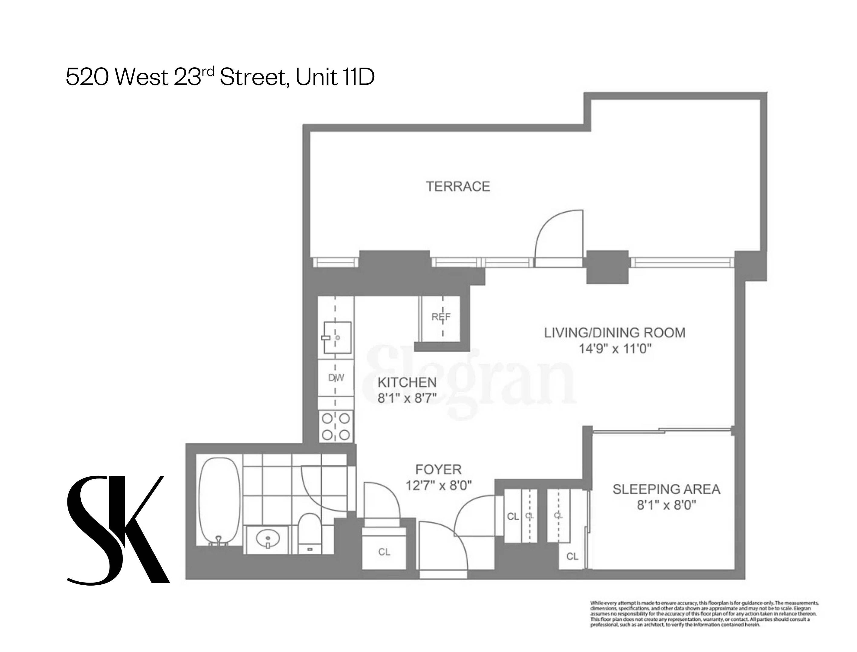 520 W 23rd Street 11D