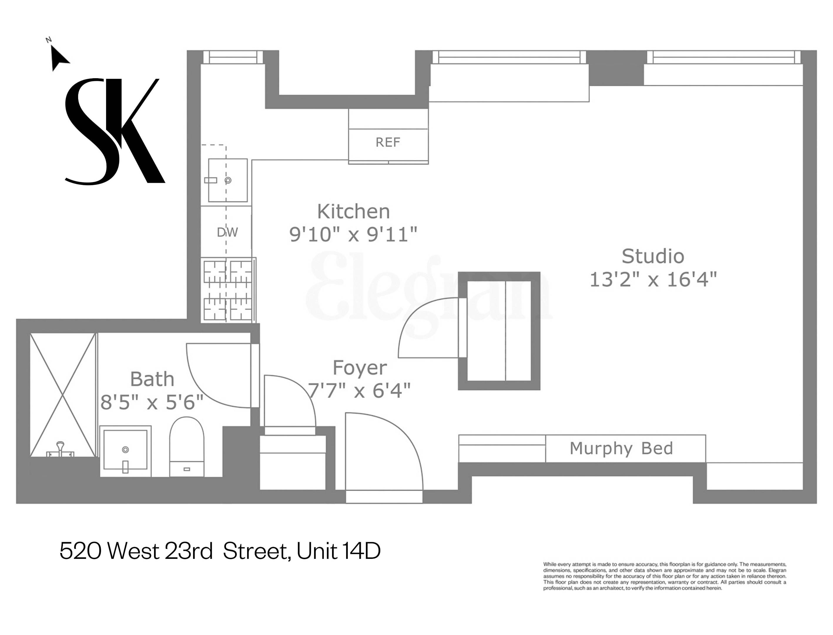 520 W 23rd Street 14D