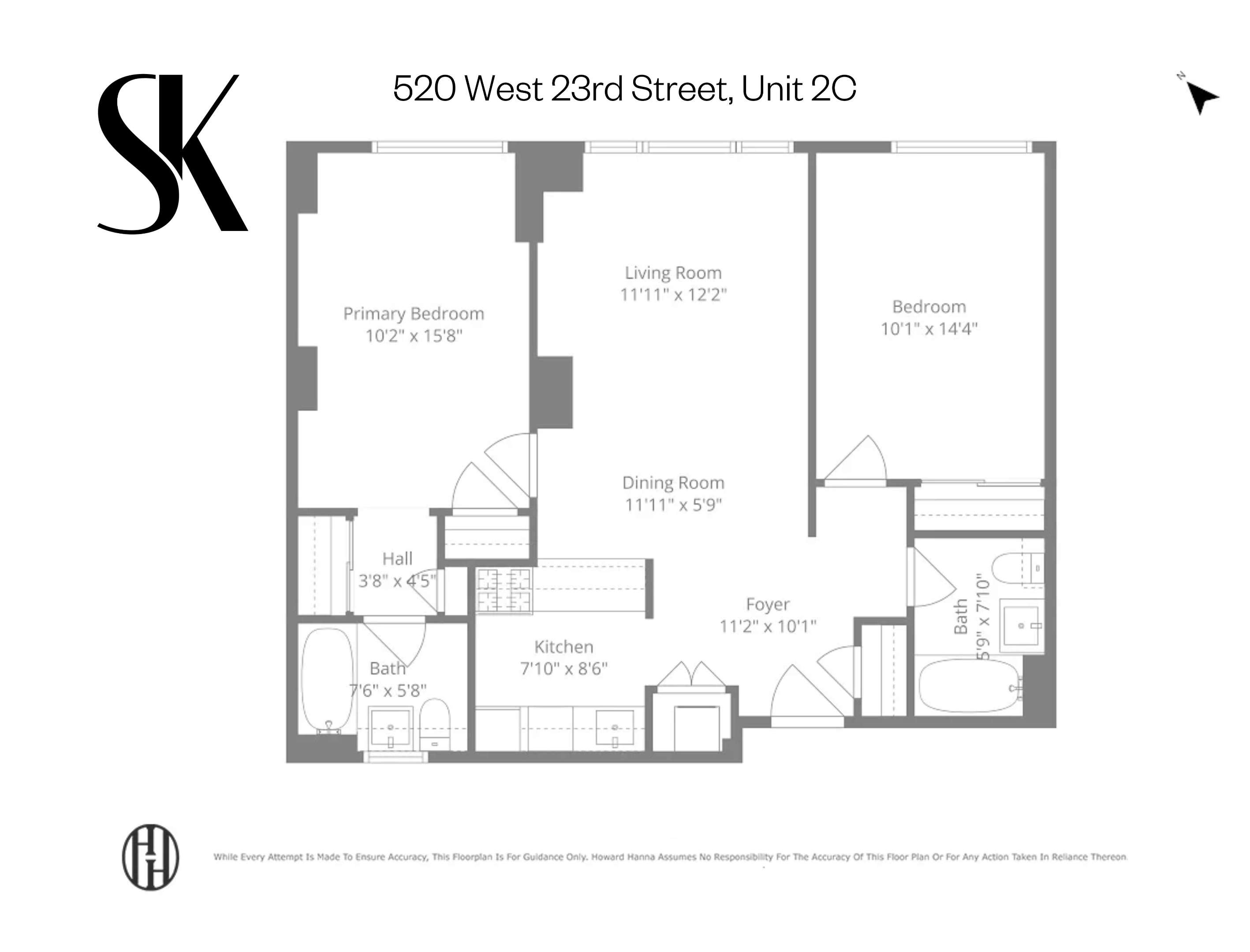 520 W 23rd Street 2C