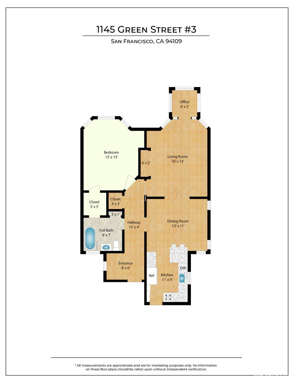 1145 Green St #3