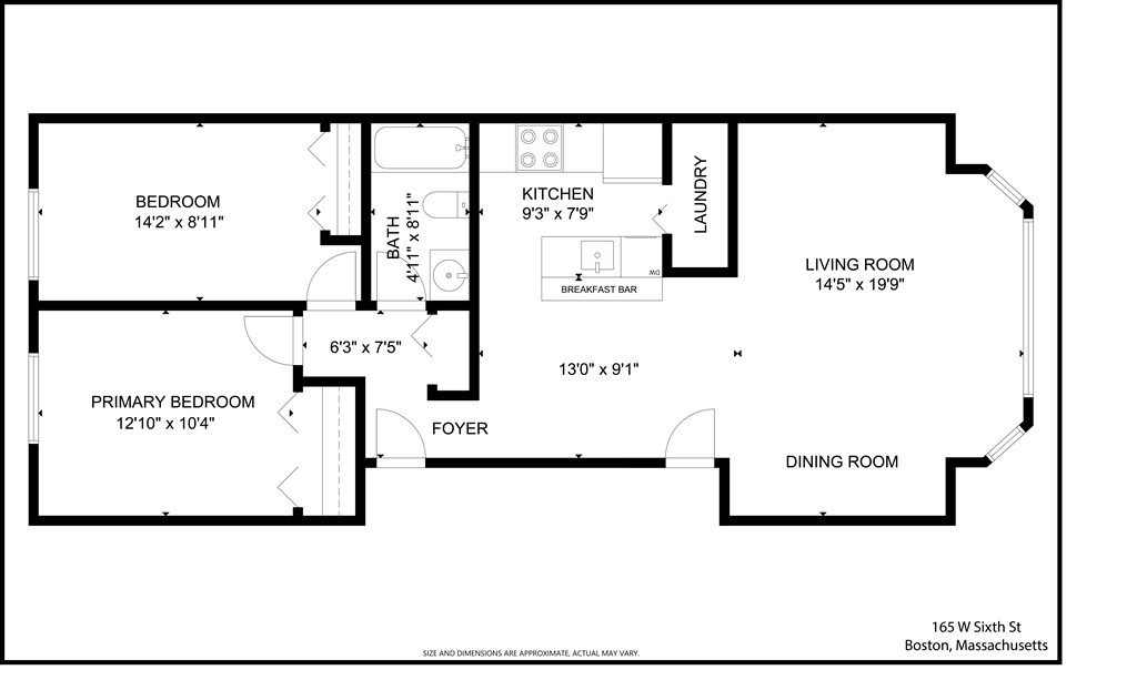 165 W 6th Street # F