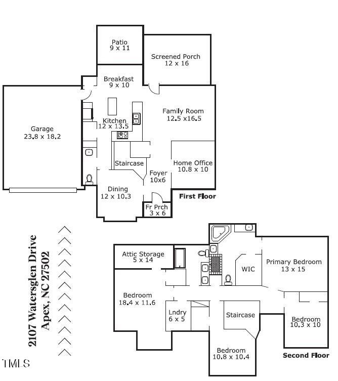 2107 Watersglen Drive