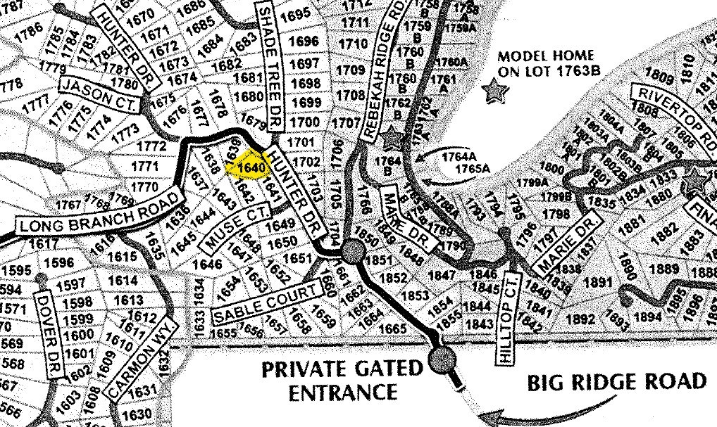 Lot 1640 Hunter Drive