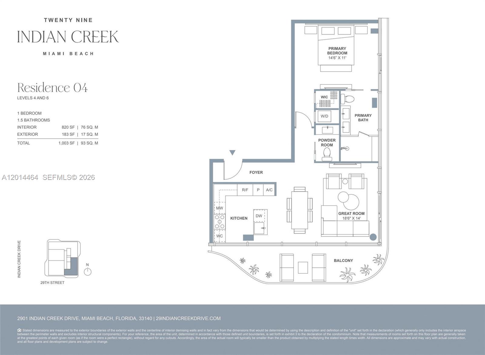 2901 Indian Creek # 504