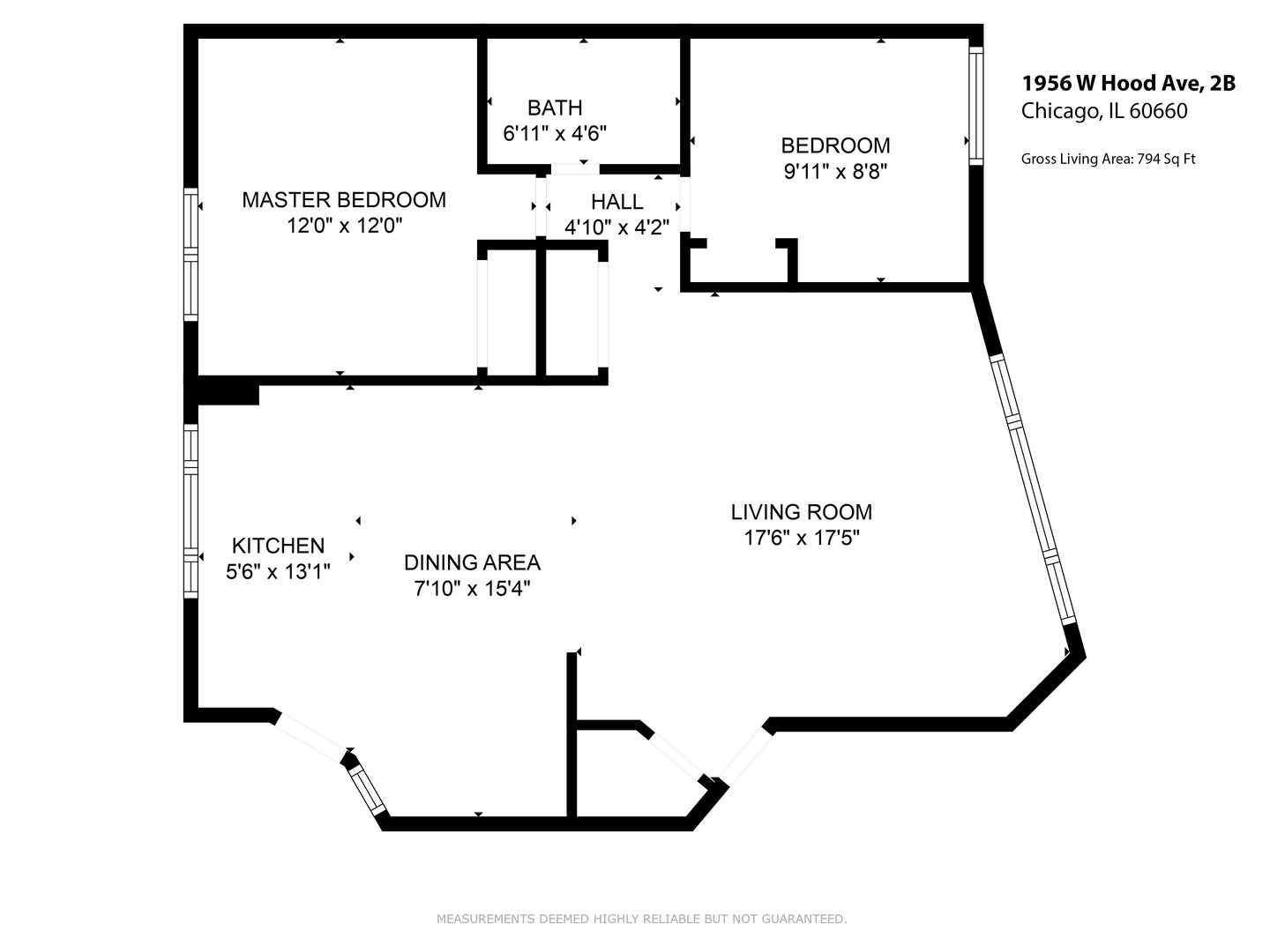 1956 W Hood Avenue Unit: 2B