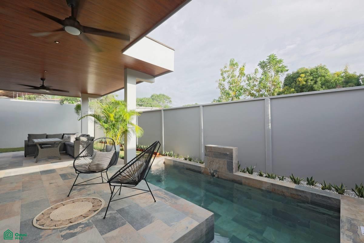 Modern 4BR Home with Private Pool | Walk to Whale Tail Beach