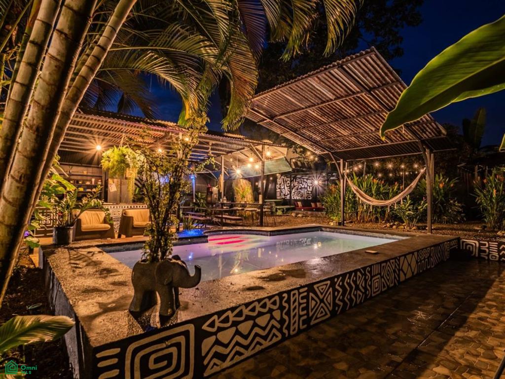 Turnkey Jungle Hostel for Sale in Costa Rica – 16 Beds, Pool & Strong Revenue Near Marino Ballena National Park