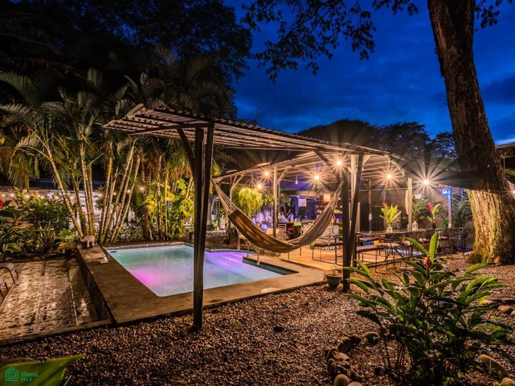 Turnkey Jungle Hostel for Sale in Costa Rica – 16 Beds, Pool & Strong Revenue Near Marino Ballena National Park