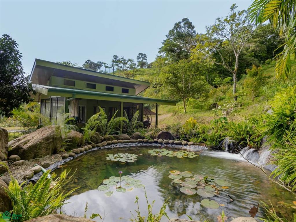 Self-Sustaining Mountain Estate for Sale in Costa Rica – 7.63 Acres with Waterfall, River & Multiple Homesites