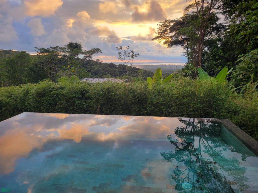 Architectural Ocean View 3 BD tropical modern home in Uvita’s Most Desirable Community
