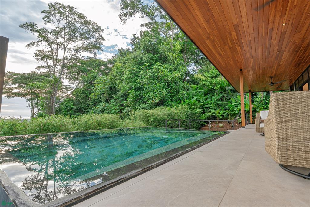 Architectural Ocean View 3 BD tropical modern home in Uvita’s Most Desirable Community