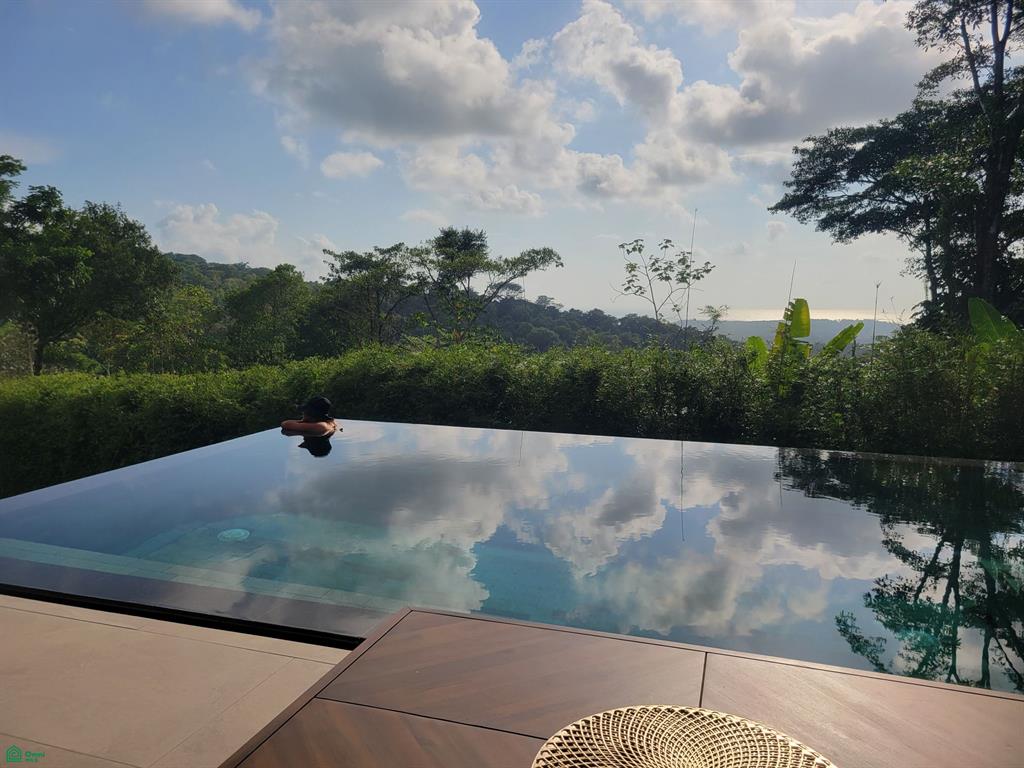 Architectural Ocean View 3 BD tropical modern home in Uvita’s Most Desirable Community
