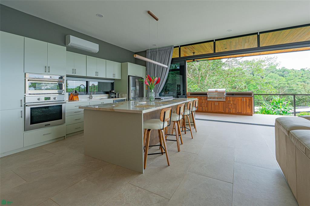 Architectural Ocean View 3 BD tropical modern home in Uvita’s Most Desirable Community
