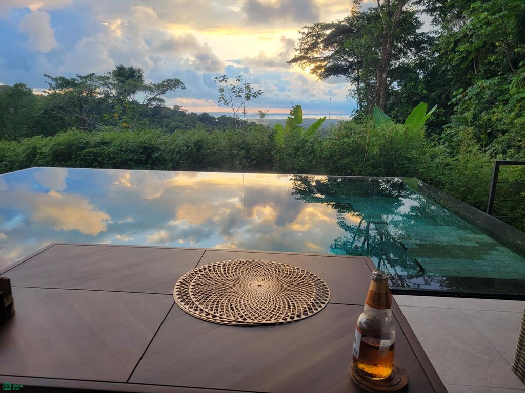 Architectural Ocean View 3 BD tropical modern home in Uvita’s Most Desirable Community
