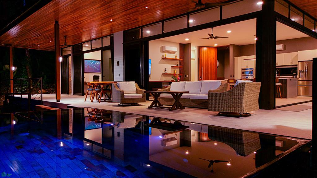 Architectural Ocean View 3 BD tropical modern home in Uvita’s Most Desirable Community