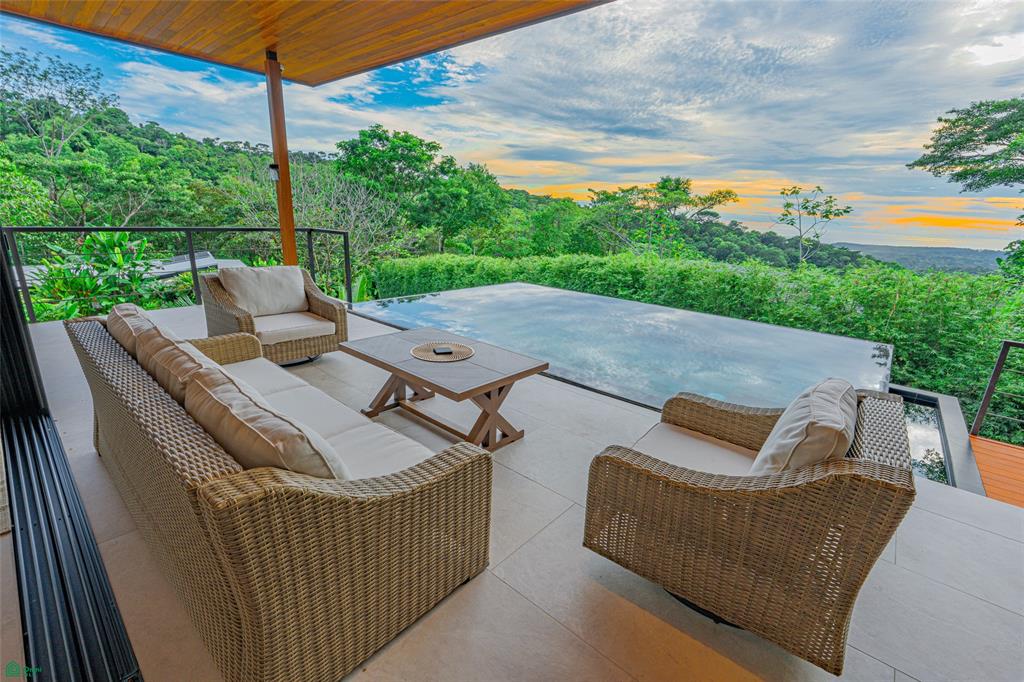 Architectural Ocean View 3 BD tropical modern home in Uvita’s Most Desirable Community