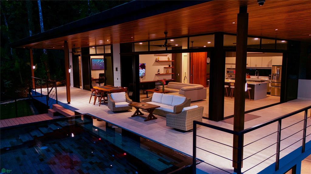 Architectural Ocean View 3 BD tropical modern home in Uvita’s Most Desirable Community