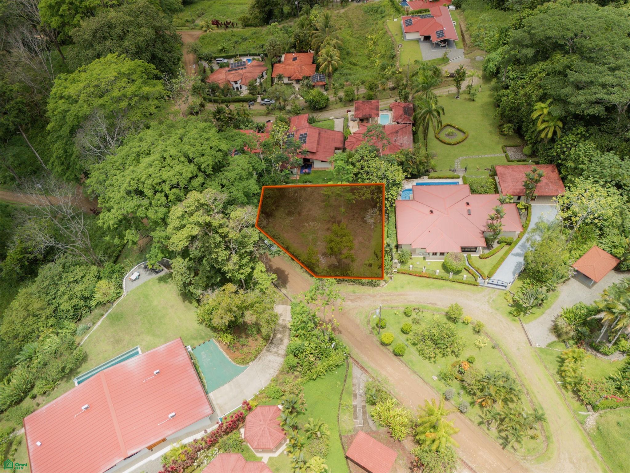 Residential Lot for Sale in Ojochal – Phase 6 at Condo Tortuga | Build-Ready Lot with Approved Home Plans