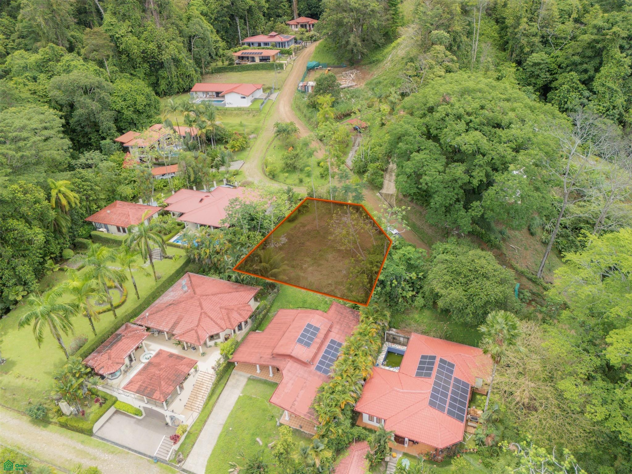 Residential Lot for Sale in Ojochal – Phase 6 at Condo Tortuga | Build-Ready Lot with Approved Home Plans