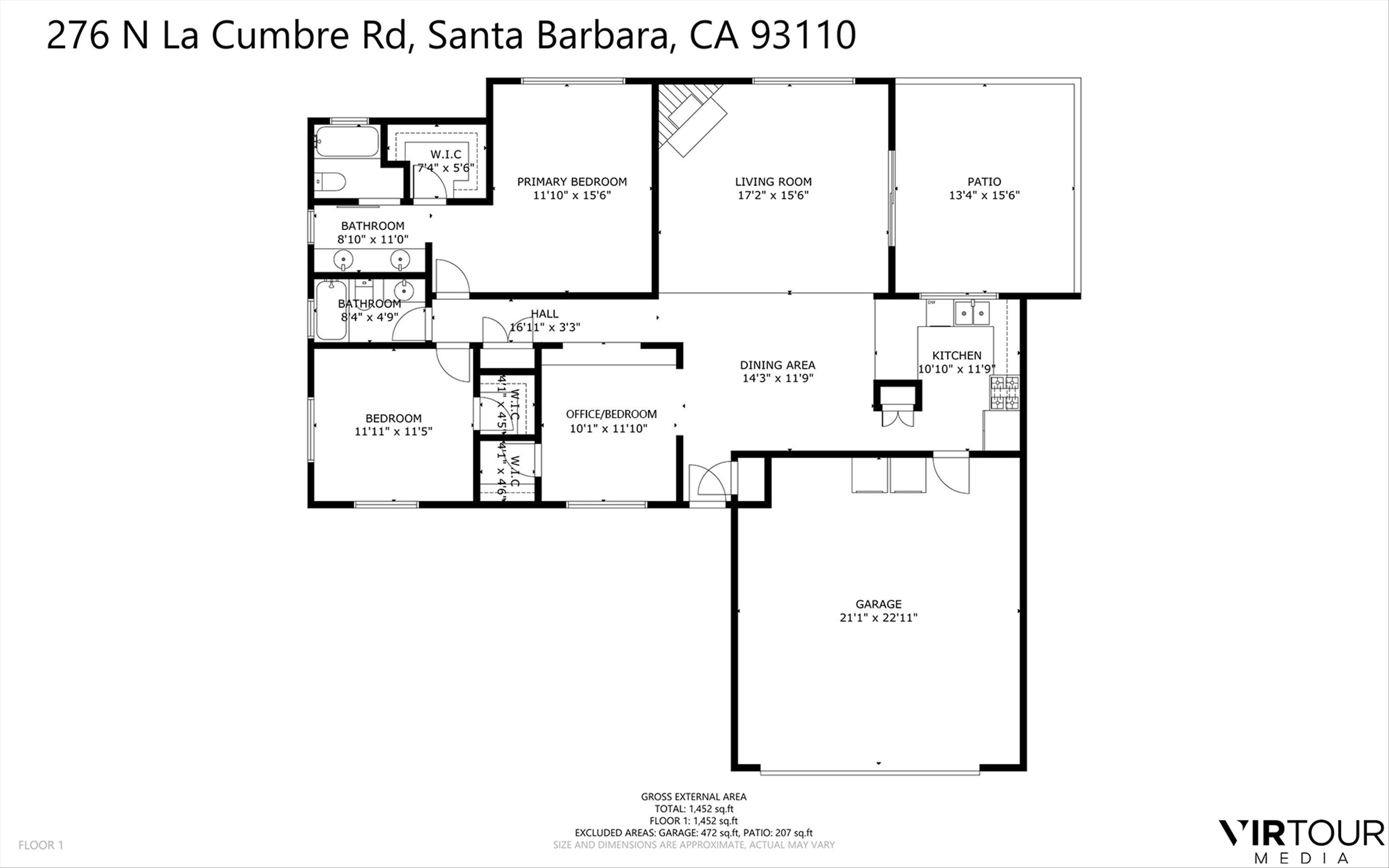 276 N La Cumbre Road