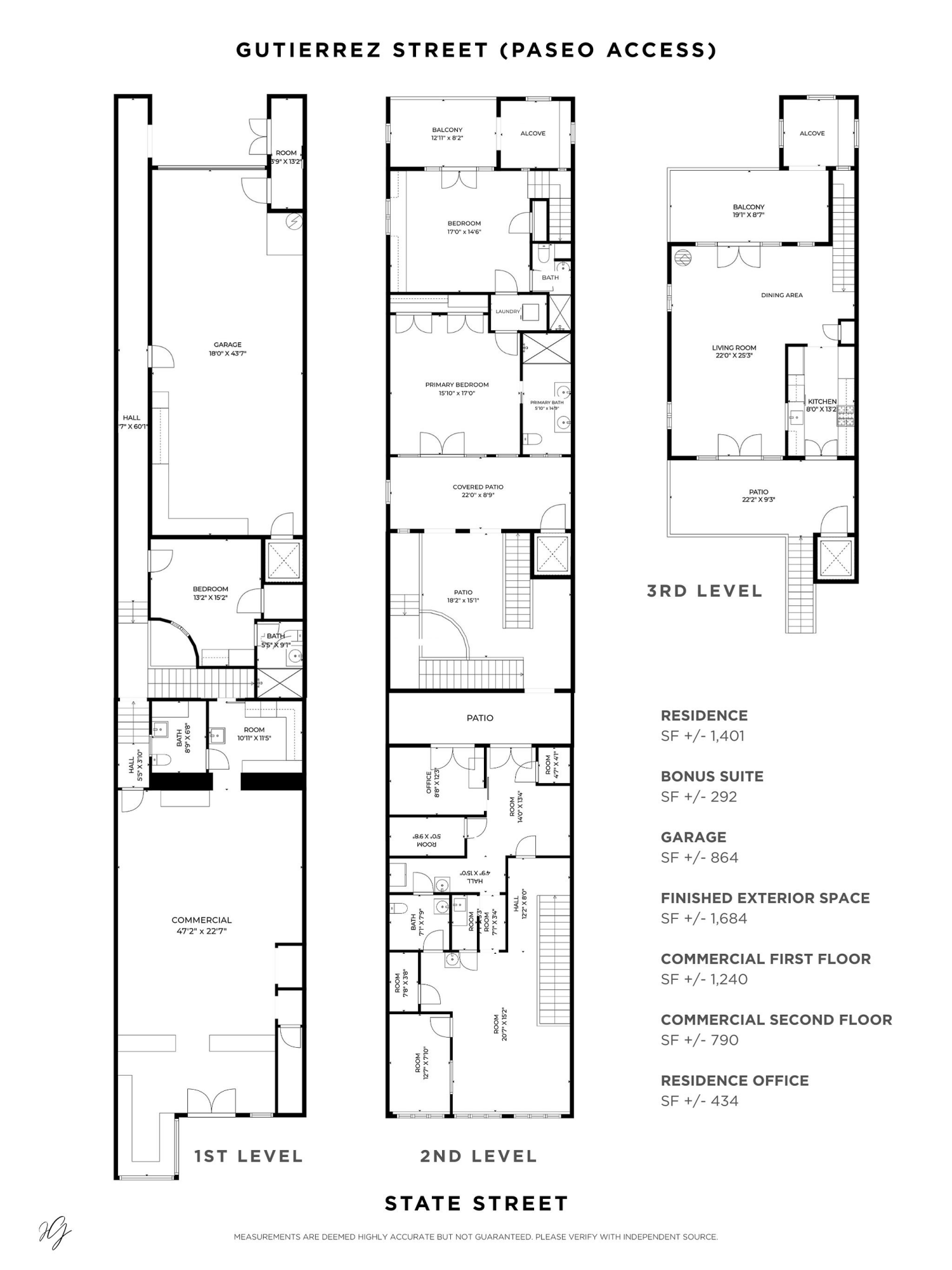 12 W Gutierrez Street