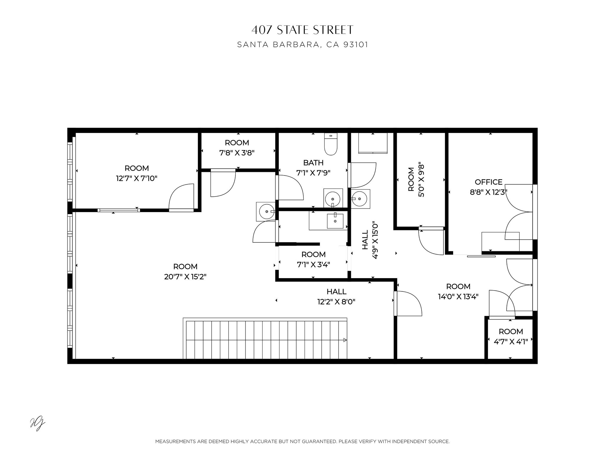 12 W Gutierrez Street