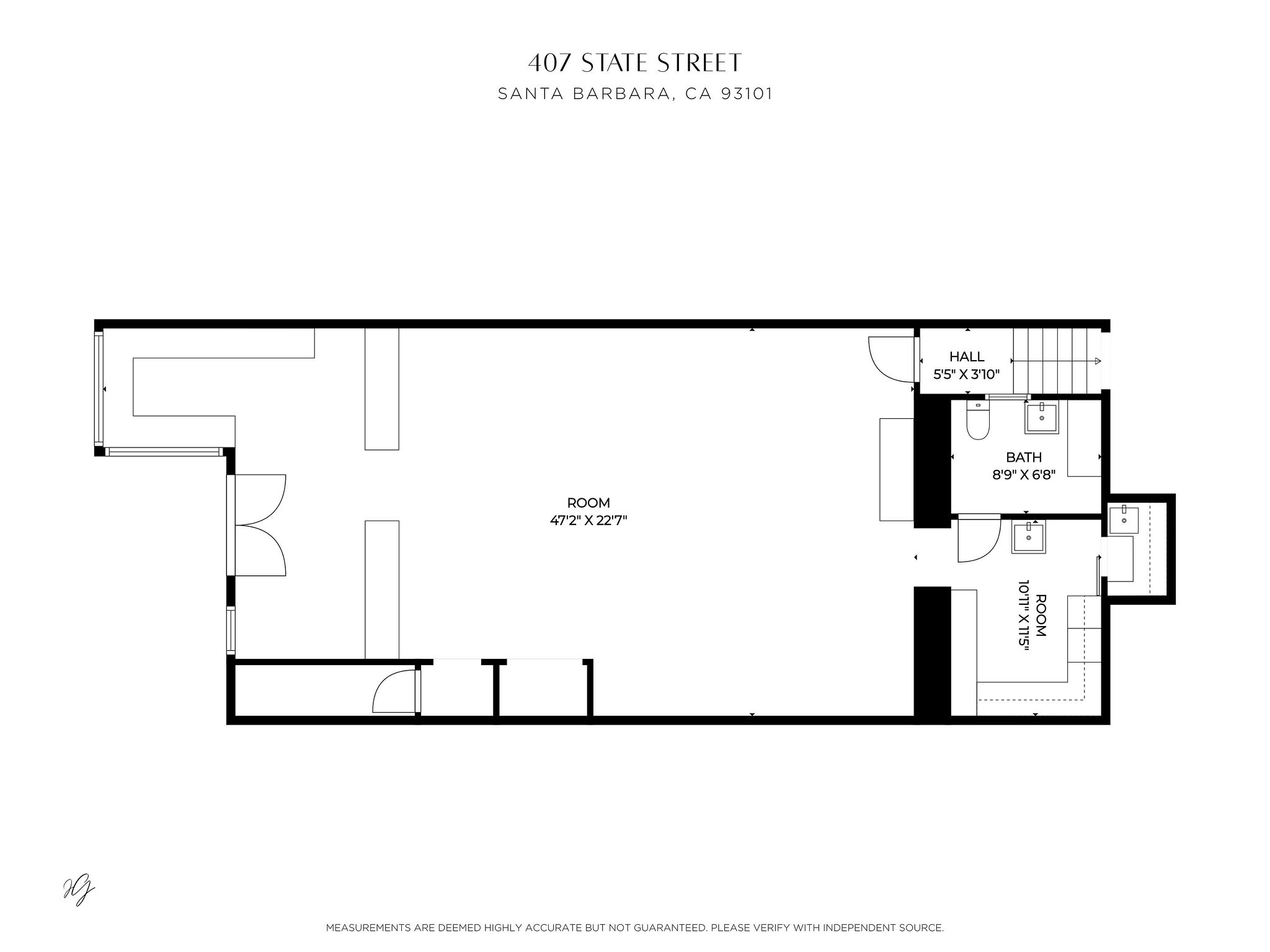 12 W Gutierrez Street