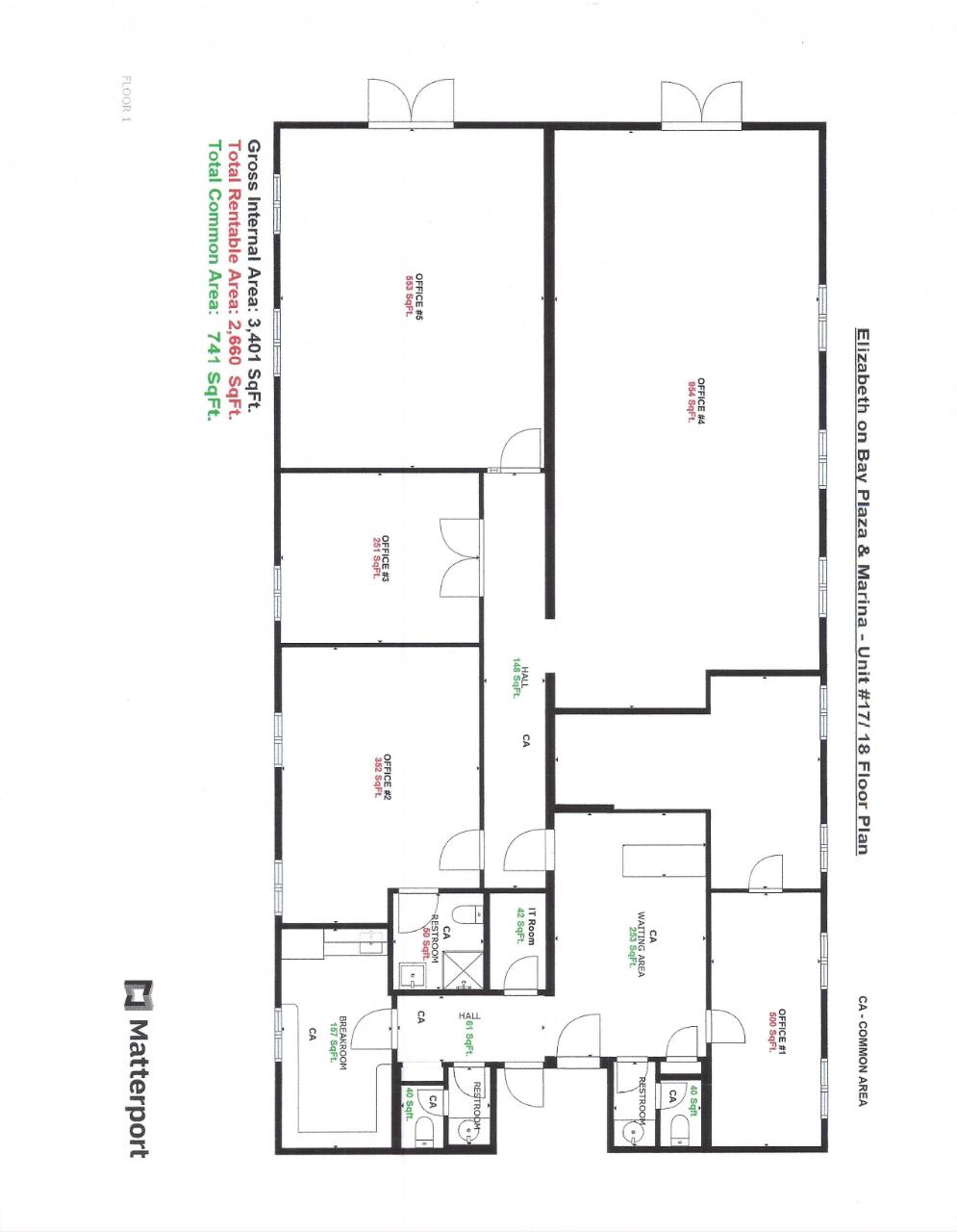 UNIT #17/18 - OFFICE #4 Unit: 17/18