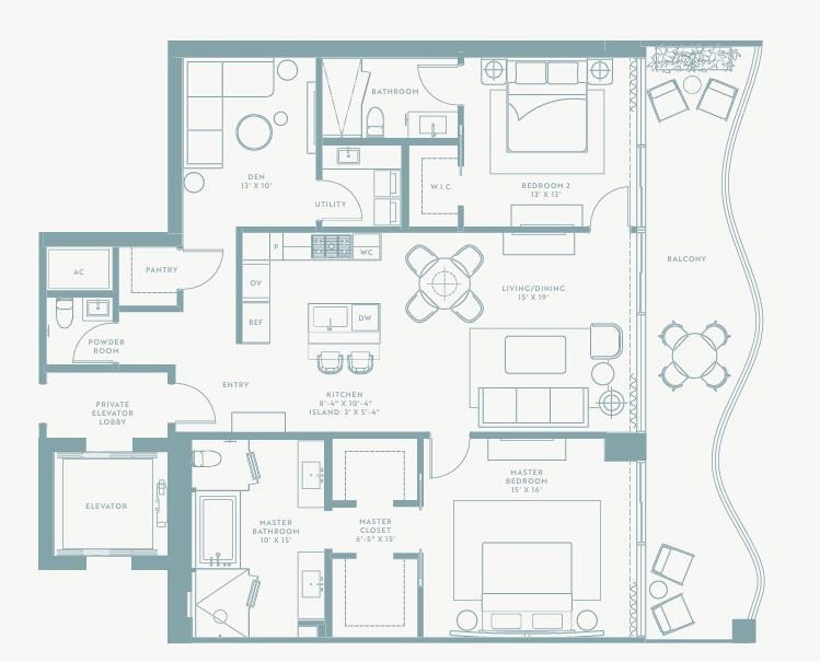 900 N Ocean Boulevard 905