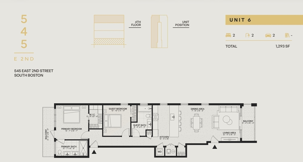 545 East 2nd St Unit: PH2