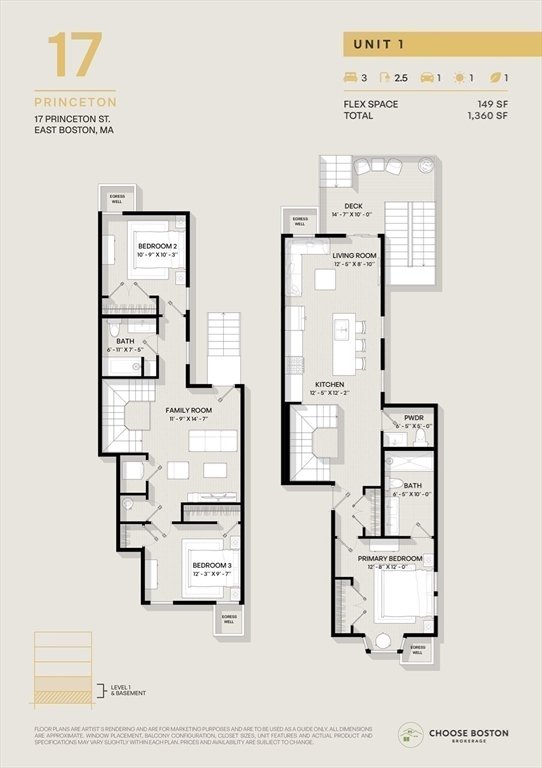 17 Princeton St # 1A