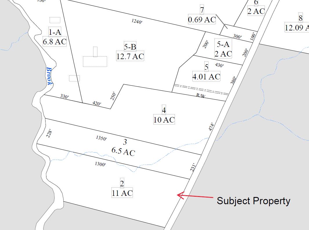 Map6 Lot 2 Gilpin Road