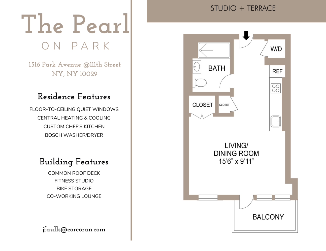 1516 PARK Avenue 10E