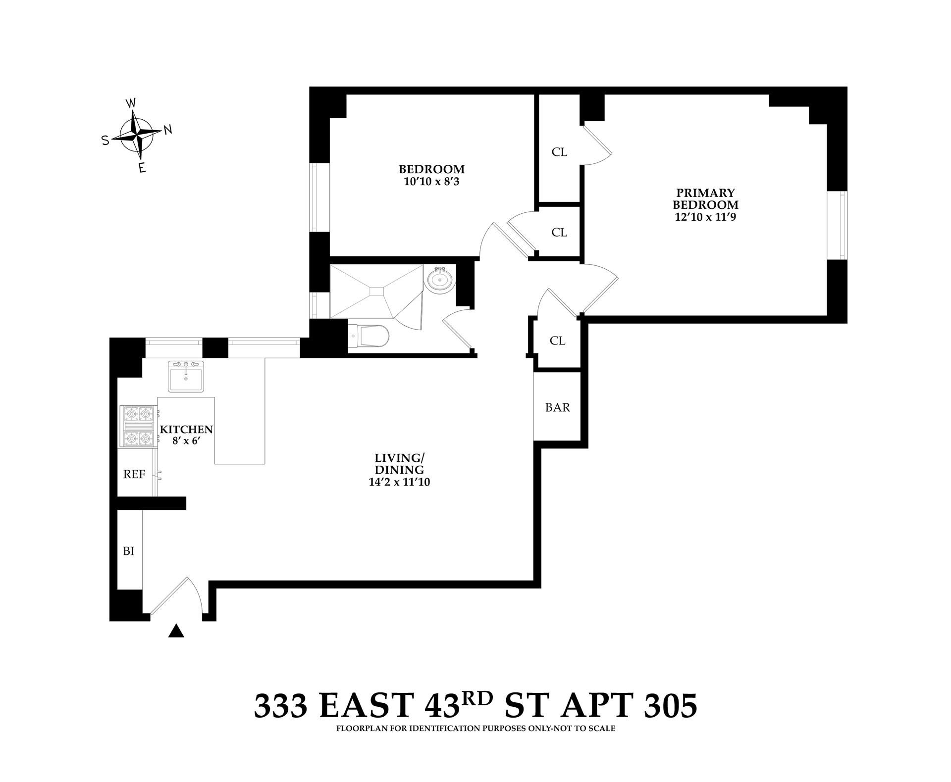 333 E 43RD Street 305