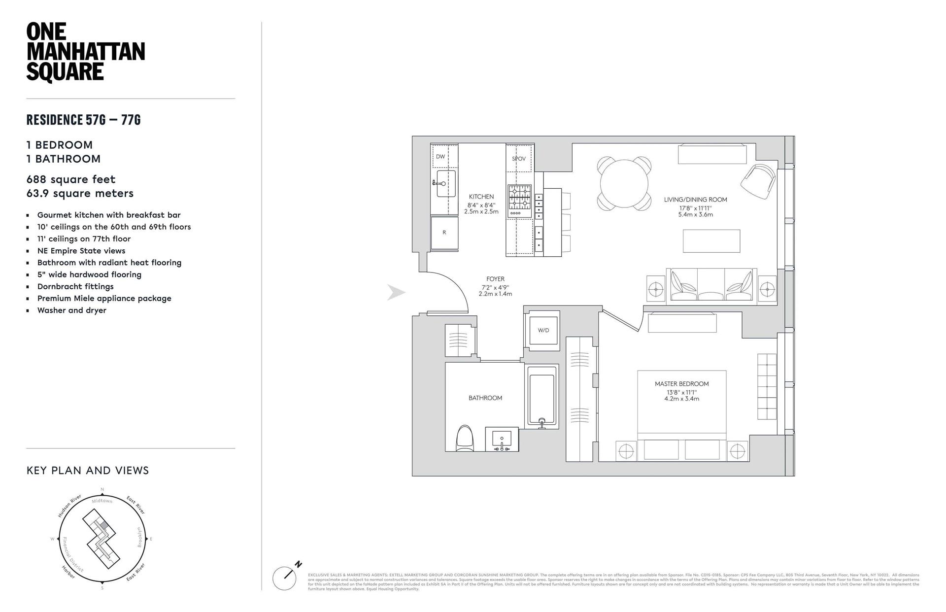 225 CHERRY Street 58G