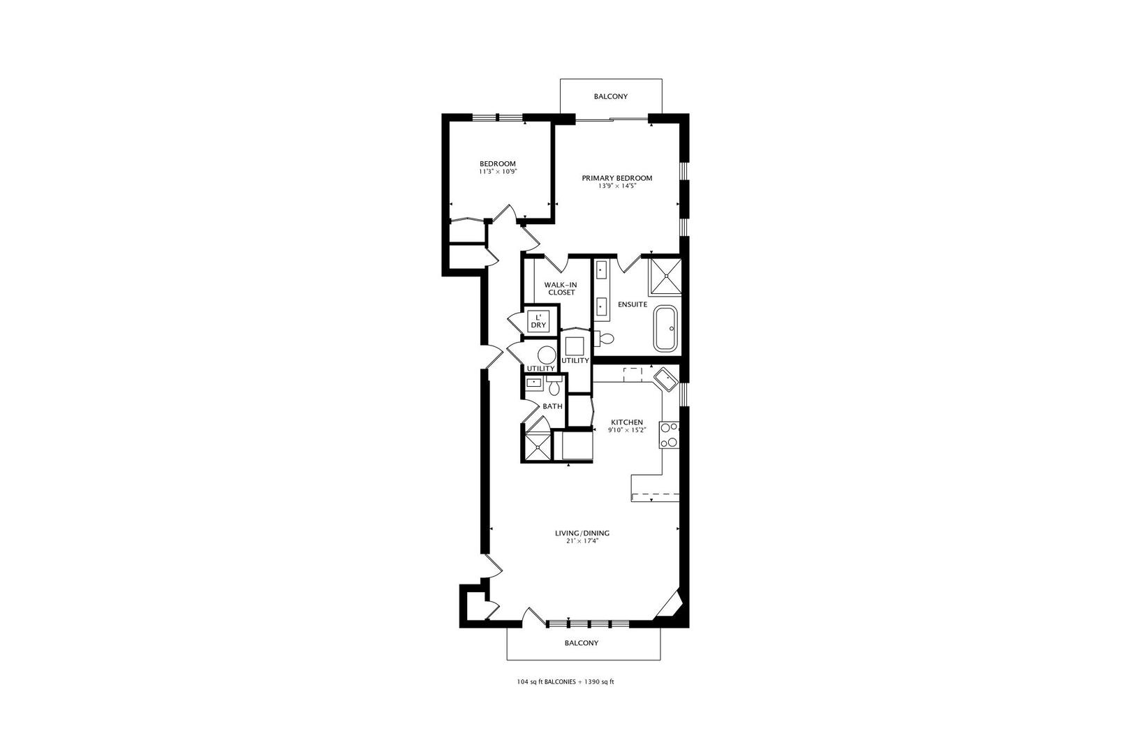 1604 W Augusta Boulevard Unit: 3E