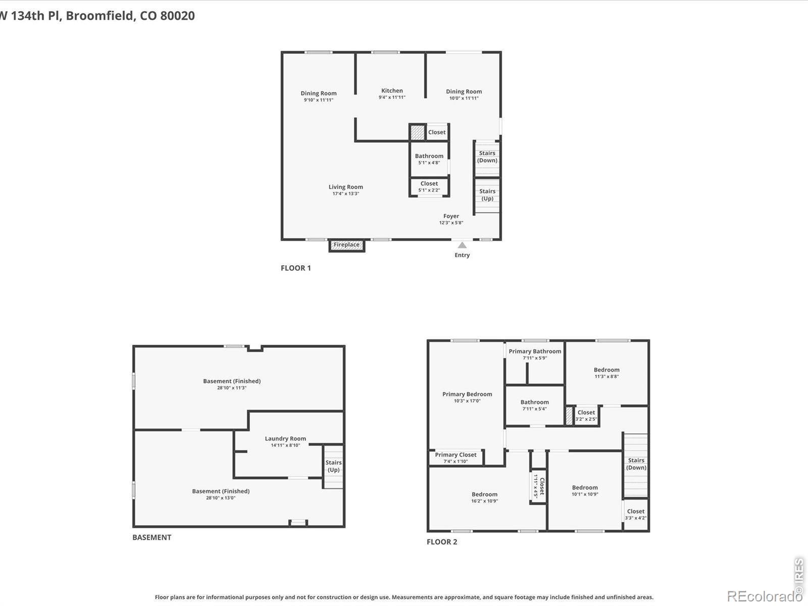 3118 W 134th Place