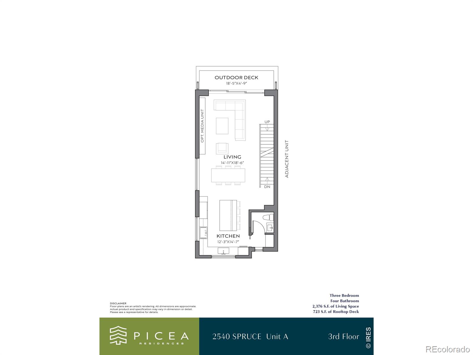 2540 Spruce Street Unit: A