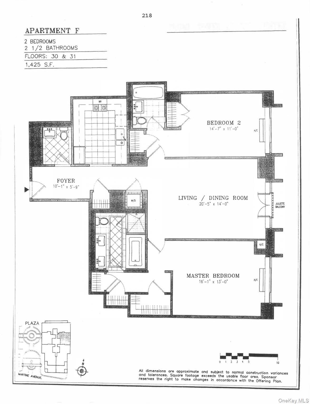10 City Place Unit: 31F