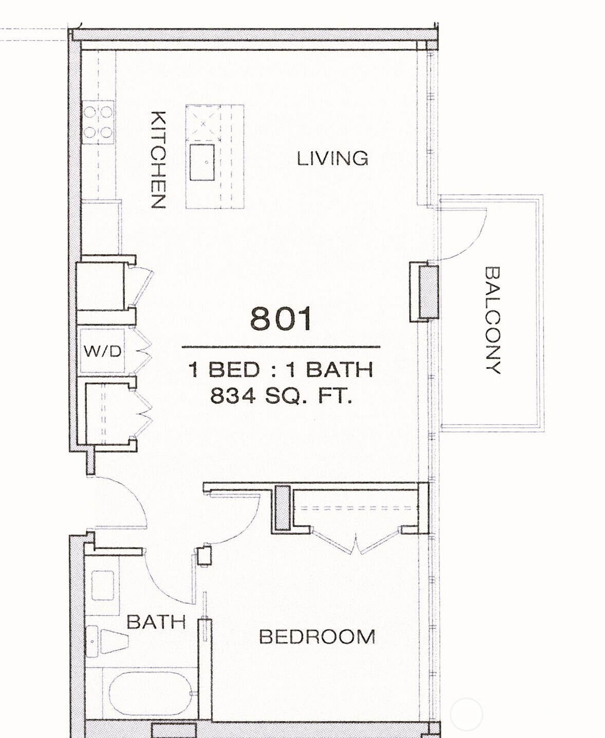 588 Bell Street Unit: 801s