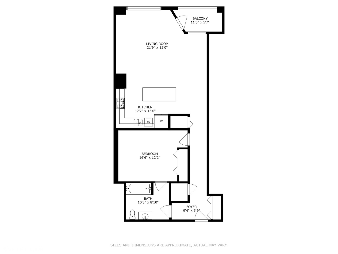 520 S State Street Unit: 1104