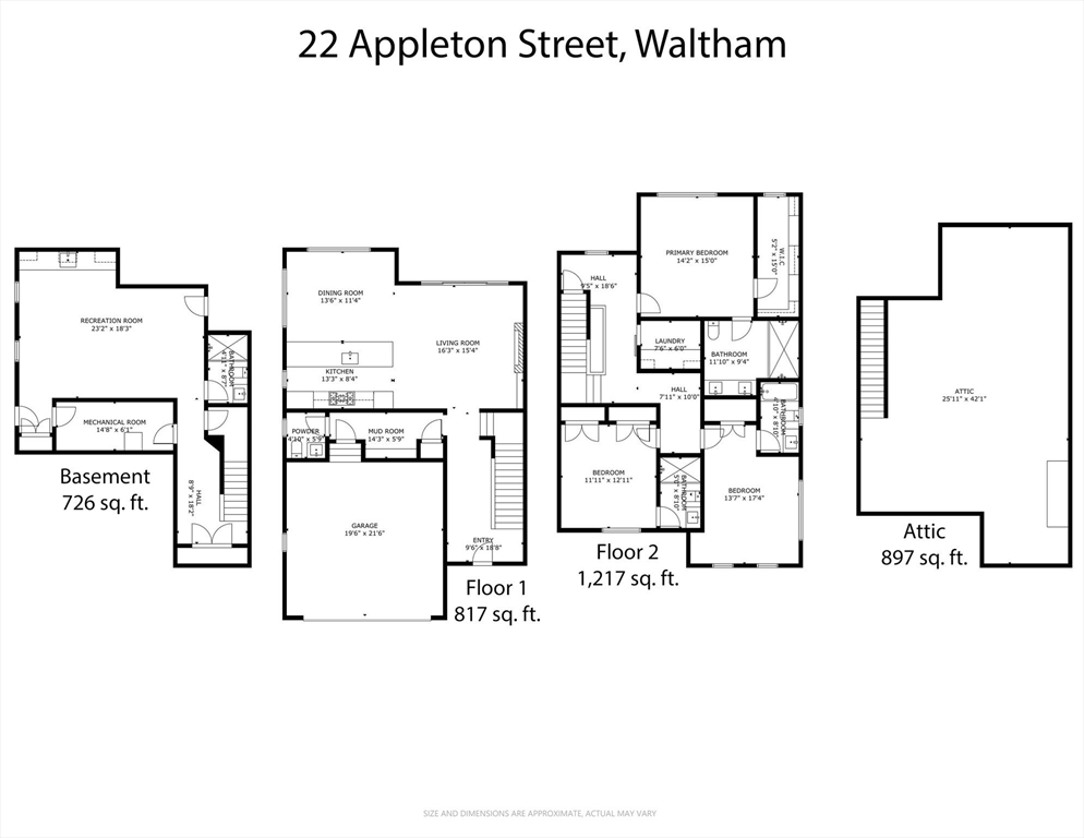 22 Appleton Street # 1