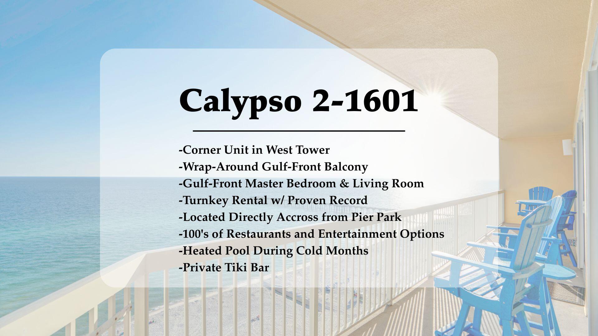 15817 Front Beach Road, UNIT 2-1601